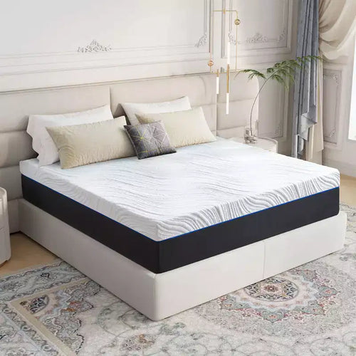 Matelas en mousse à mémoire de forme et gel de 10 pouces