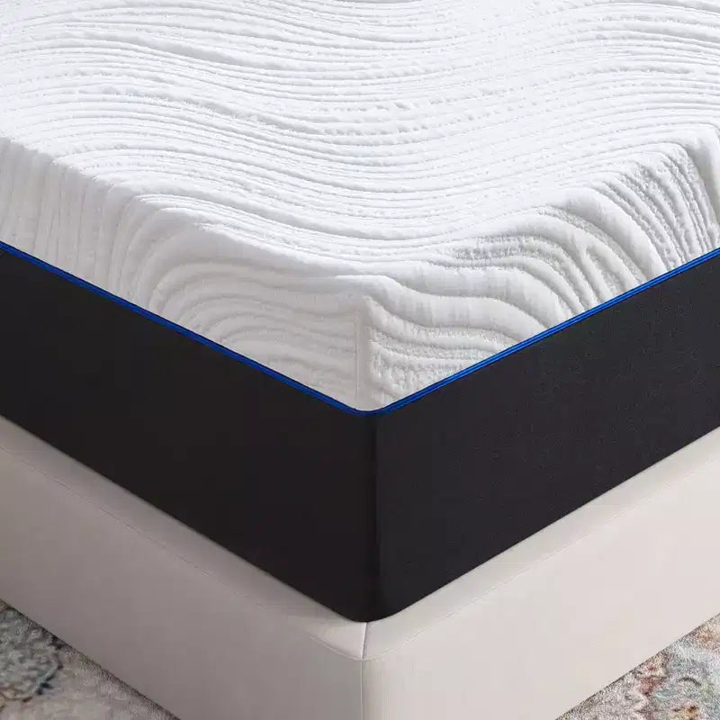 Matelas en mousse à mémoire de forme et gel de 10 pouces