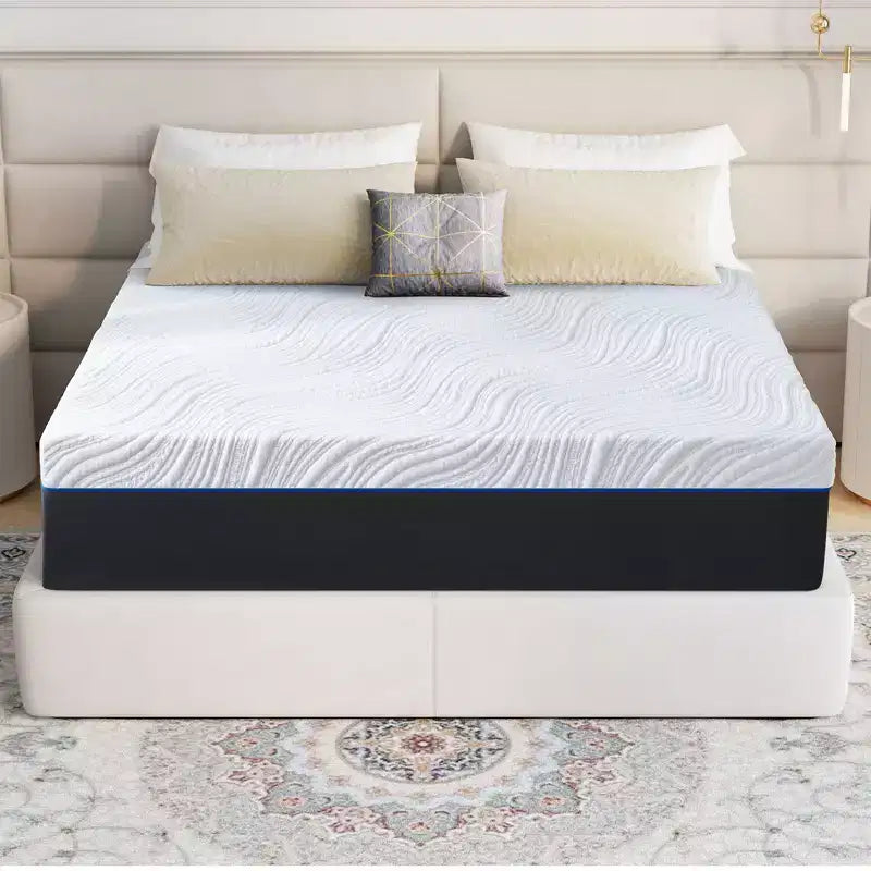 Matelas en mousse à mémoire de forme et gel de 10 pouces