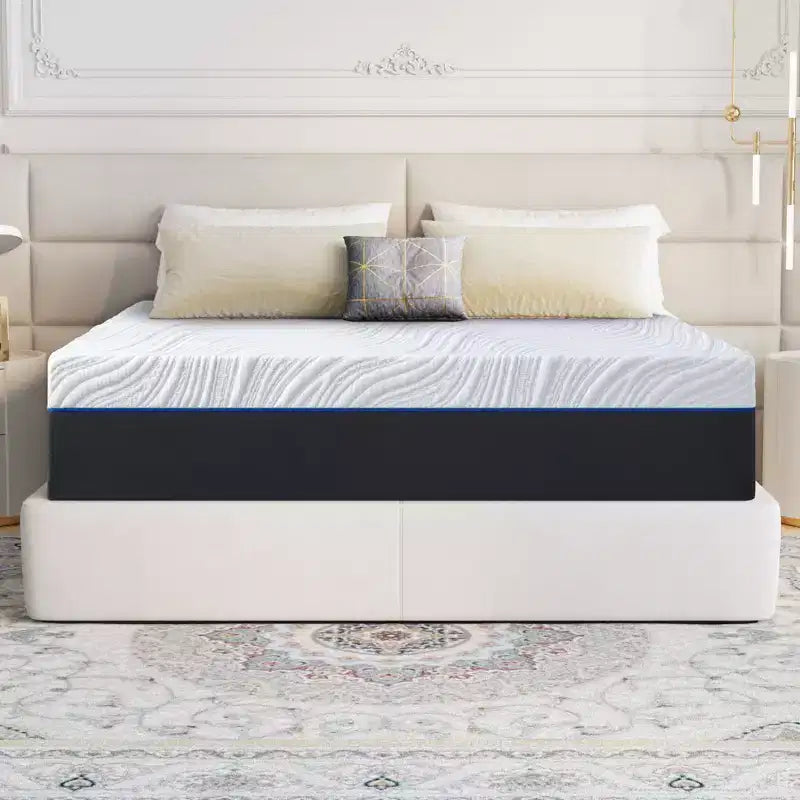Matelas en mousse à mémoire de forme et gel de 10 pouces