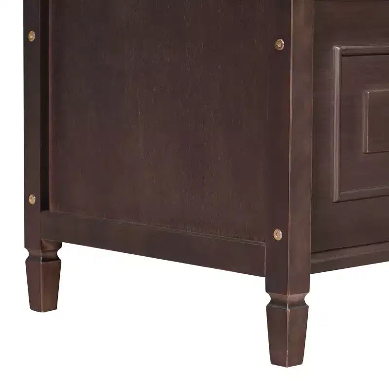 Banc de rangement multifonctionnel de style rustique pour entrée avec espace de rangement caché et charnière de sécurité