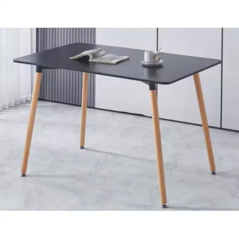 Table polyvalente : usage repas et bureau, design bois modulable